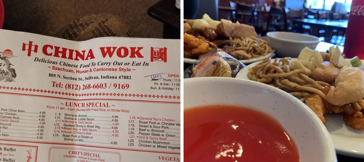 China Wok Menu