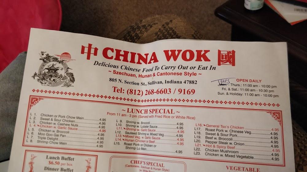 China Wok Menu image 1