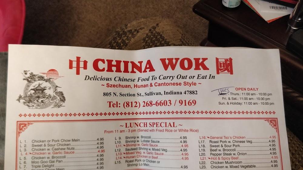 China Wok Menu image 2